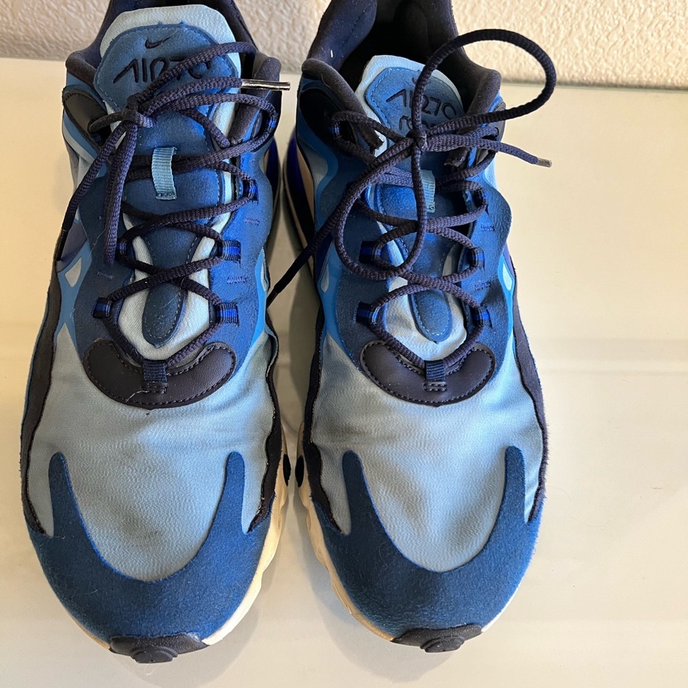 Size 13 - Nike Air Max 270 React Pacific Blue Pre… - image 2